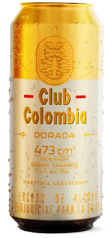 Lata de Cerveza Club Colombia