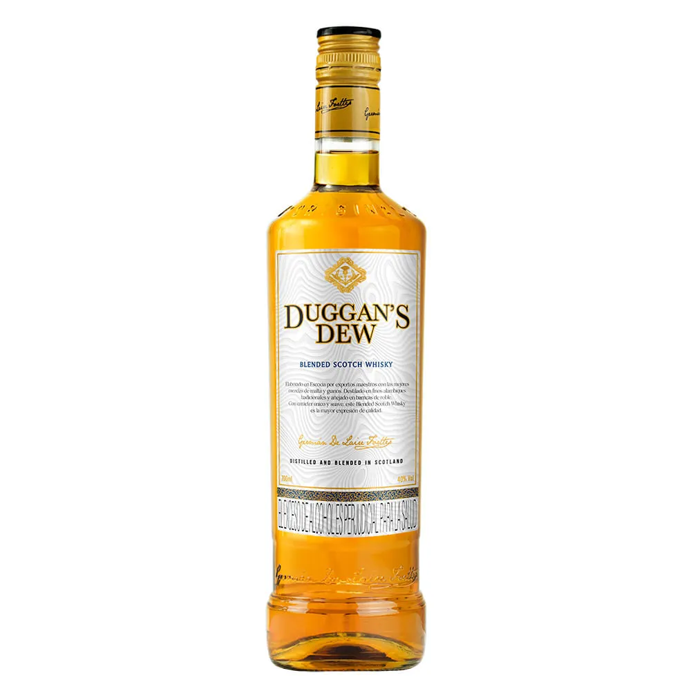 Botella de Whisky Duggan's Dew